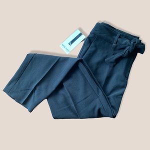 BNWT, Nine West, Black Dress pants with tie Size 4